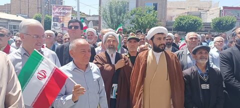 تصاویر/ راهپیمایی مردم شهرستان شوط در جمعه های خشم و نصر