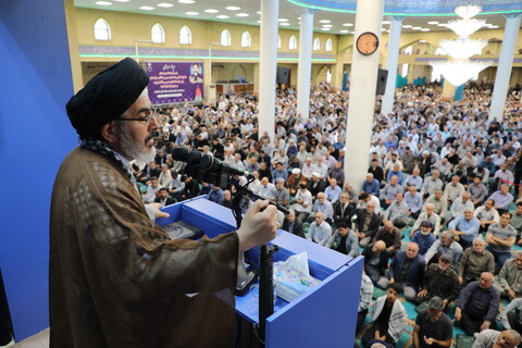 تصاویر/ آیین عبادی سیاسی نماز جمعه ارومیه