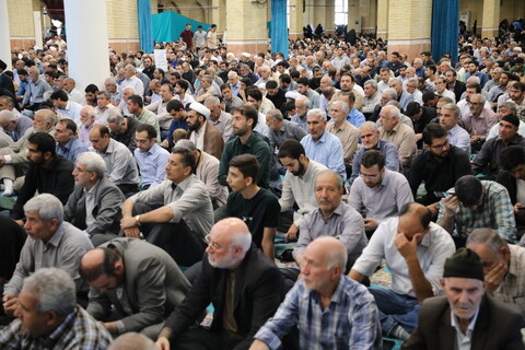 تصاویر/ آیین عبادی سیاسی نماز جمعه ارومیه