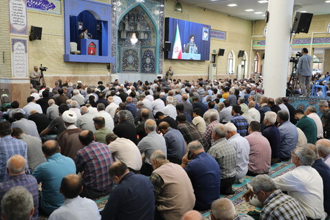 تصاویر/ آیین عبادی سیاسی نماز جمعه ارومیه