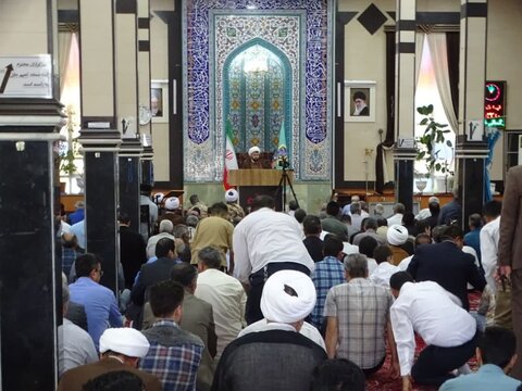 تصاویر/ اقامه نماز جمعه چهاربرج