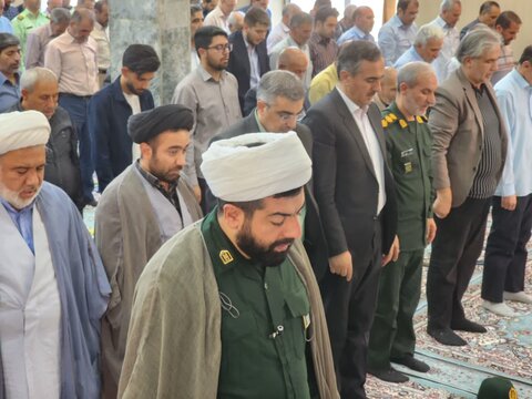 تصاویر/ آیین عبادی سیاسی نماز جمعه چایپاره