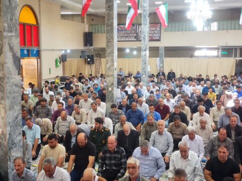 تصاویر/ آیین عبادی سیاسی نماز جمعه چایپاره