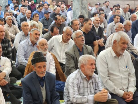 تصاویر/ آیین عبادی سیاسی نماز جمعه چایپاره