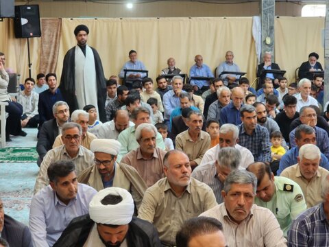 تصاویر/ آیین عبادی سیاسی نماز جمعه چایپاره