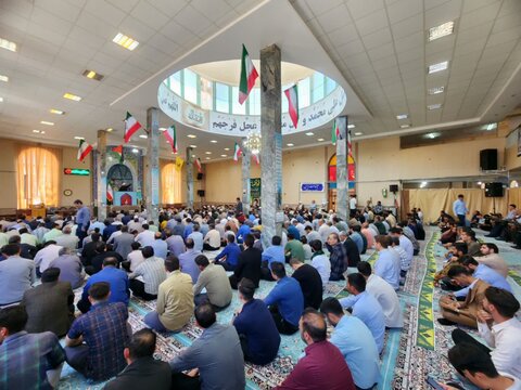 تصاویر/ آیین عبادی سیاسی نماز جمعه چایپاره