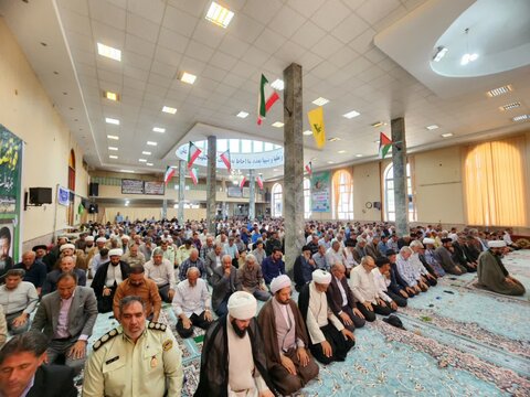 تصاویر/ آیین عبادی سیاسی نماز جمعه چایپاره