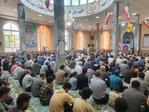 تصاویر/ آیین عبادی سیاسی نماز جمعه چایپاره