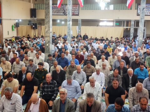 تصاویر/ آیین عبادی سیاسی نماز جمعه چایپاره