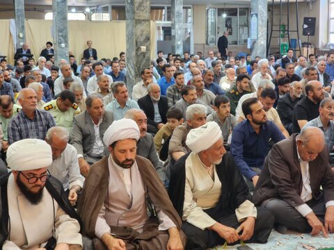 تصاویر/ آیین عبادی سیاسی نماز جمعه چایپاره