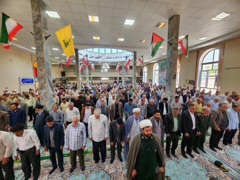 تصاویر/ آیین عبادی سیاسی نماز جمعه چایپاره