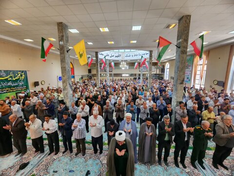 تصاویر/ آیین عبادی سیاسی نماز جمعه چایپاره