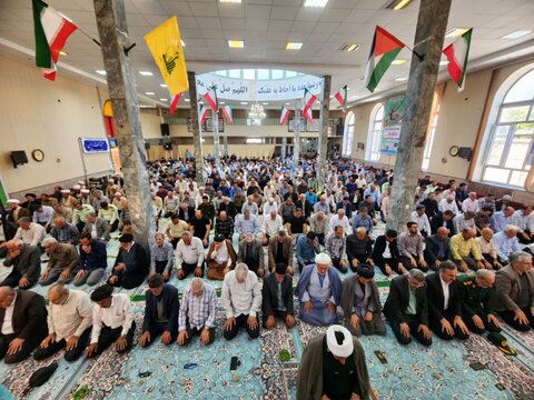 تصاویر/ آیین عبادی سیاسی نماز جمعه چایپاره