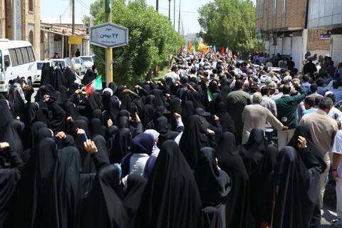 تصاویر/حماسه حضور مردم بندر امام خمینی (ره)