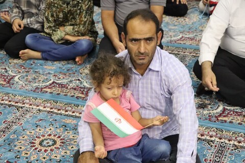 نماز جمعه خارگ به روایت تصویر