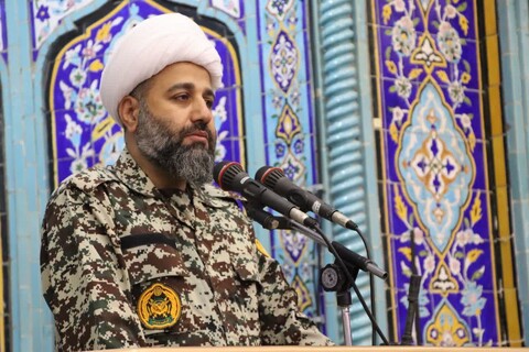 نماز جمعه خارگ به روایت تصویر