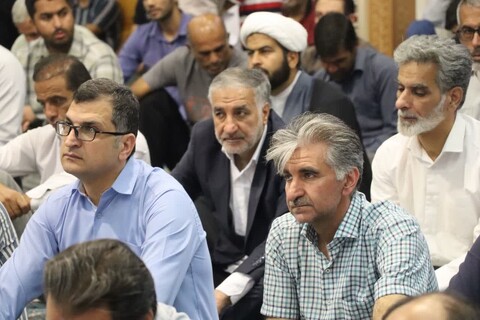 نماز جمعه خارگ به روایت تصویر