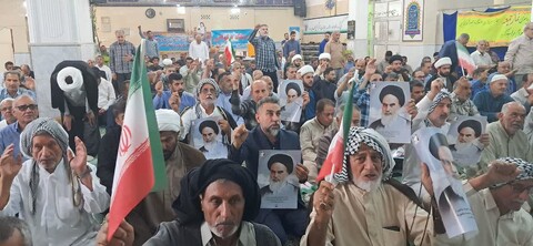 تصاویر/خروش مردم شهر ویس در جمعه خشم و نصر