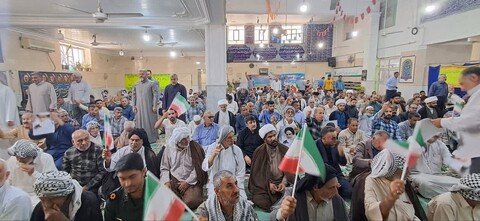 تصاویر/خروش مردم شهر ویس در جمعه خشم و نصر