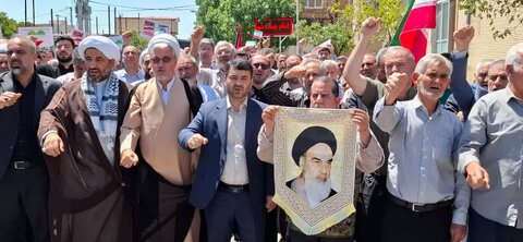 تصاویر/ راهپیمایی جمعه نصر و خشم در پلدشت