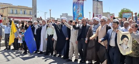 تصاویر/ راهپیمایی جمعه نصر و خشم در پلدشت