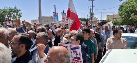 تصاویر/ راهپیمایی جمعه نصر و خشم در پلدشت