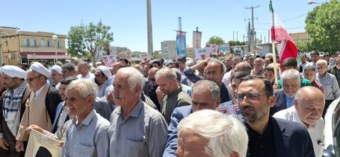 تصاویر/ راهپیمایی جمعه نصر و خشم در پلدشت
