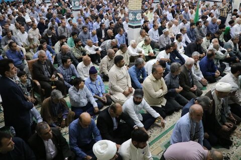 تصاویر/ اقامه نماز جمعه در شهرستان دهلران