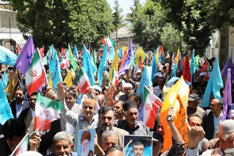 تصاویر/ راهپیمایی حماسی جمعه خشم و نصر در یاسوج