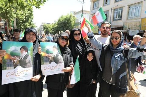 تصاویر/ راهپیمایی حماسی جمعه خشم و نصر در یاسوج