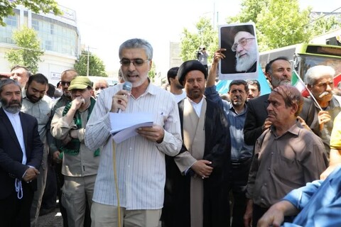 تصاویر/ راهپیمایی حماسی جمعه خشم و نصر در یاسوج