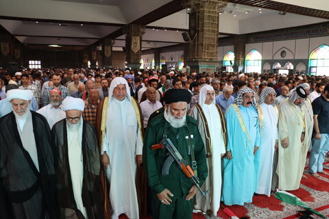 نماز جمعه پر صلابت اهواز به امامت نماینده ولی فقیه در خوزستان