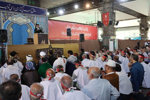 نماز جمعه پر صلابت اهواز به امامت نماینده ولی فقیه در خوزستان