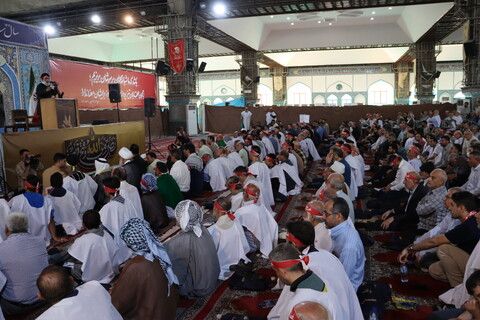 نماز جمعه پر صلابت اهواز به امامت نماینده ولی فقیه در خوزستان