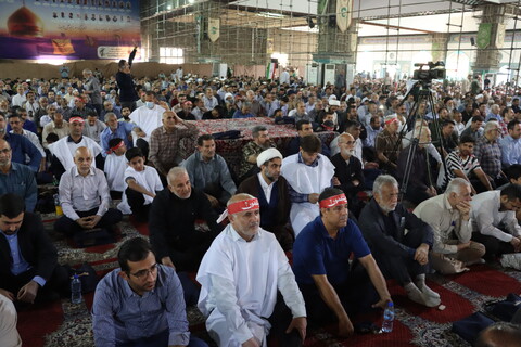 نماز جمعه پر صلابت اهواز به امامت نماینده ولی فقیه در خوزستان