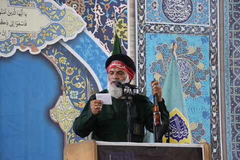 نماز جمعه پر صلابت اهواز به امامت نماینده ولی فقیه در خوزستان