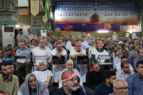 نماز جمعه پر صلابت اهواز به امامت نماینده ولی فقیه در خوزستان