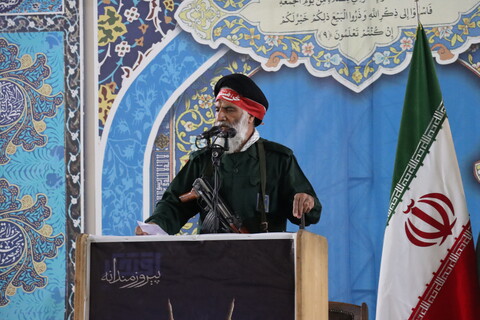 نماز جمعه پر صلابت اهواز به امامت نماینده ولی فقیه در خوزستان