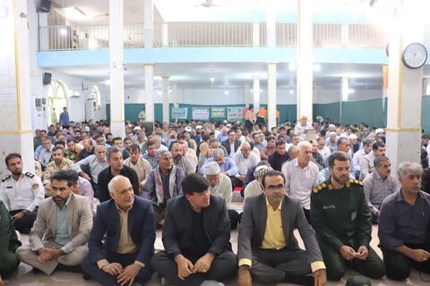 تصاویر/ آیین عبادی سیاسی نماز جمعه در شهرستان مهران