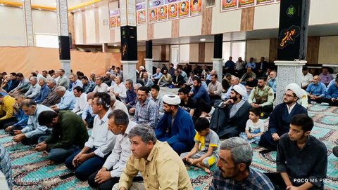 تصاویر/ اقامه نماز جمعه شهر کشاورز