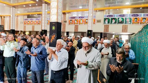 تصاویر/ اقامه نماز جمعه شهر کشاورز