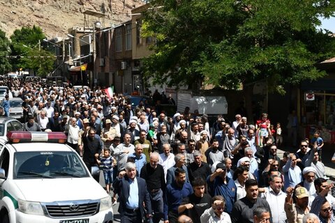 تصاویر/ راهپیمایی ضدصهیونیستی مردم ماکو