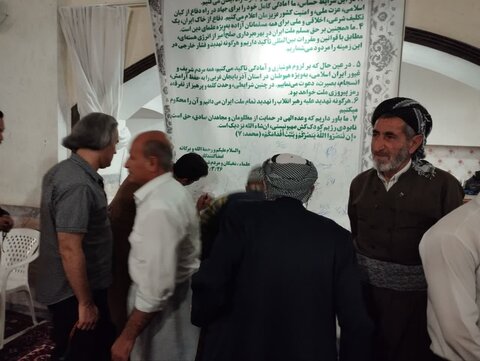 تصاویر/ اقامه نماز جمعه نصر در بوکان