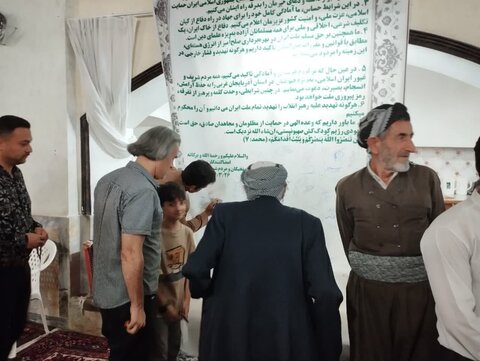 تصاویر/ اقامه نماز جمعه نصر در بوکان