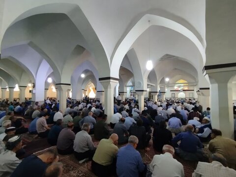 تصاویر/ اقامه نماز جمعه نصر در بوکان
