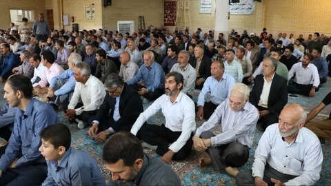 تصاویر/ اقامه نماز جمعه در شهرستان ایوان