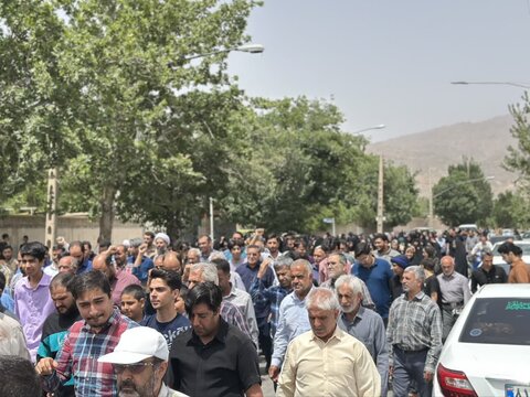 تصاویر/ نماز جمعه و راهپیمایی مردم گلباف