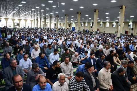 تصاویر/ اقامه نماز جمعه شهرستان خوی