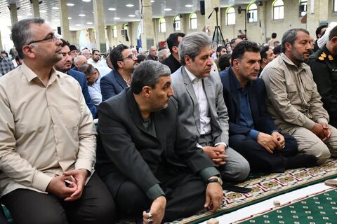 تصاویر/ اقامه نماز جمعه شهرستان خوی