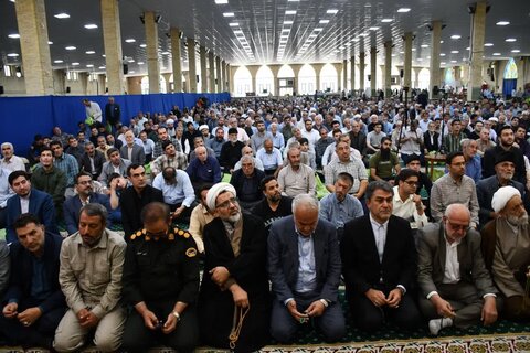 تصاویر/ اقامه نماز جمعه شهرستان خوی